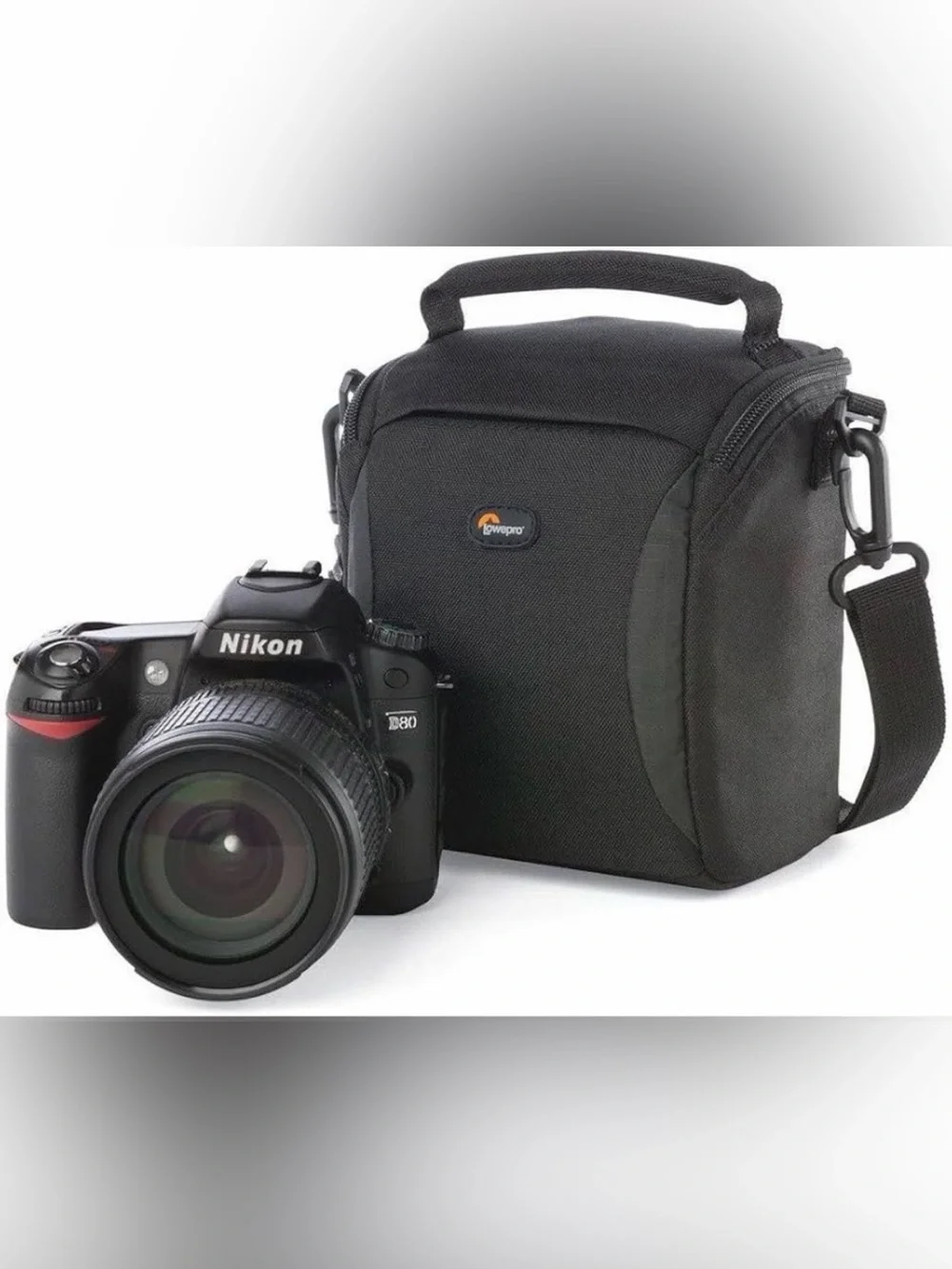 2pcs Black Camera Bag with Black Tripod Kit